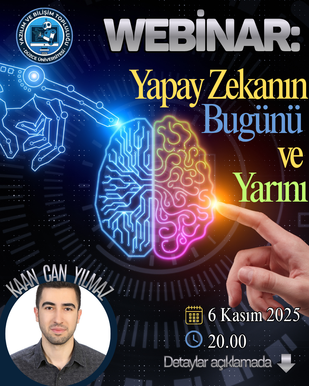 YBT Webinar : Yapay Zekanın Bugünü ve Yarını